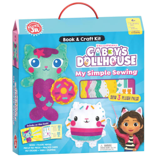 Klutz Jr Gabby's Dollhouse My Simple Sewing