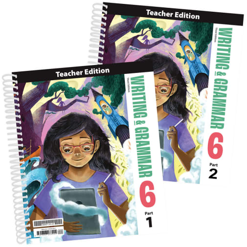 BJU Press Writing & Grammar 6 Teacher Edition 3rd Edition