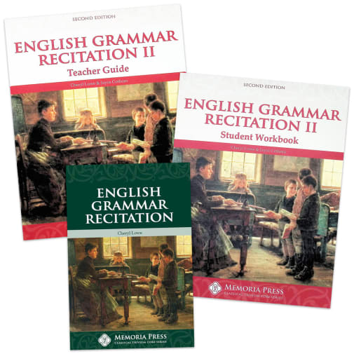 Memoria Press English Grammar Recitation Book II Set