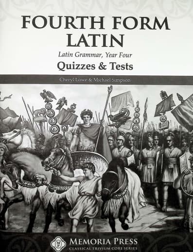 Memoria Press Fourth Form Latin Quizzes & Tests