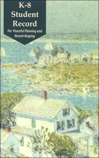 Peaceful Planning K-8 Student Record