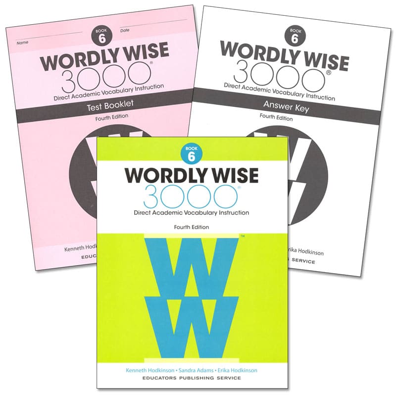 Wordly Wise 3000 4th Edition Book 6 Set