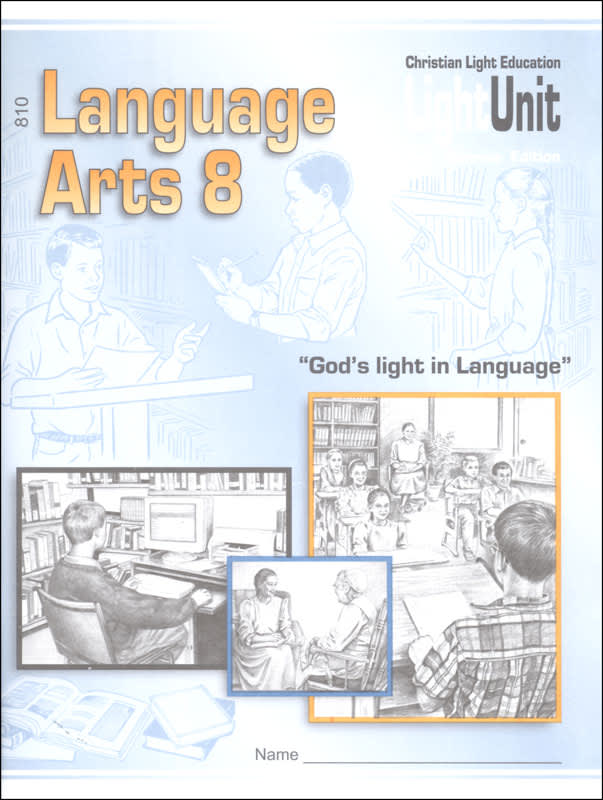 Language Arts LightUnit 810 Sunrise Edition