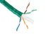 Cat6 Bulk Ethernet Cable, Unshielded, Solid, CMR, Pull Box, 1000 ft, 550 Mhz, Green