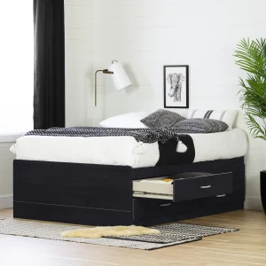 Captain Platform Storage Bed with 4 Drawers
