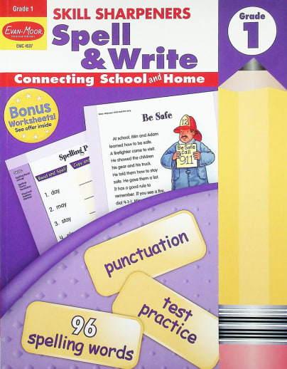 Skill Sharpeners: Spell & Write - Grade 1