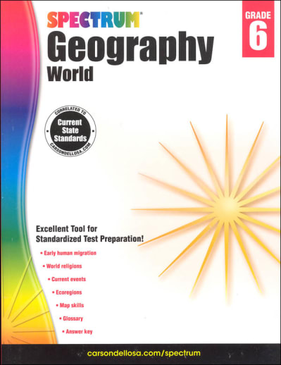 Spectrum Geography 2014 Grade 6 - World