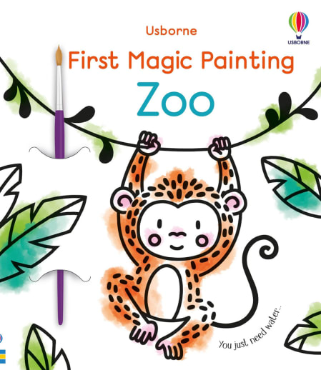 First Magic Painting Book - Zoo