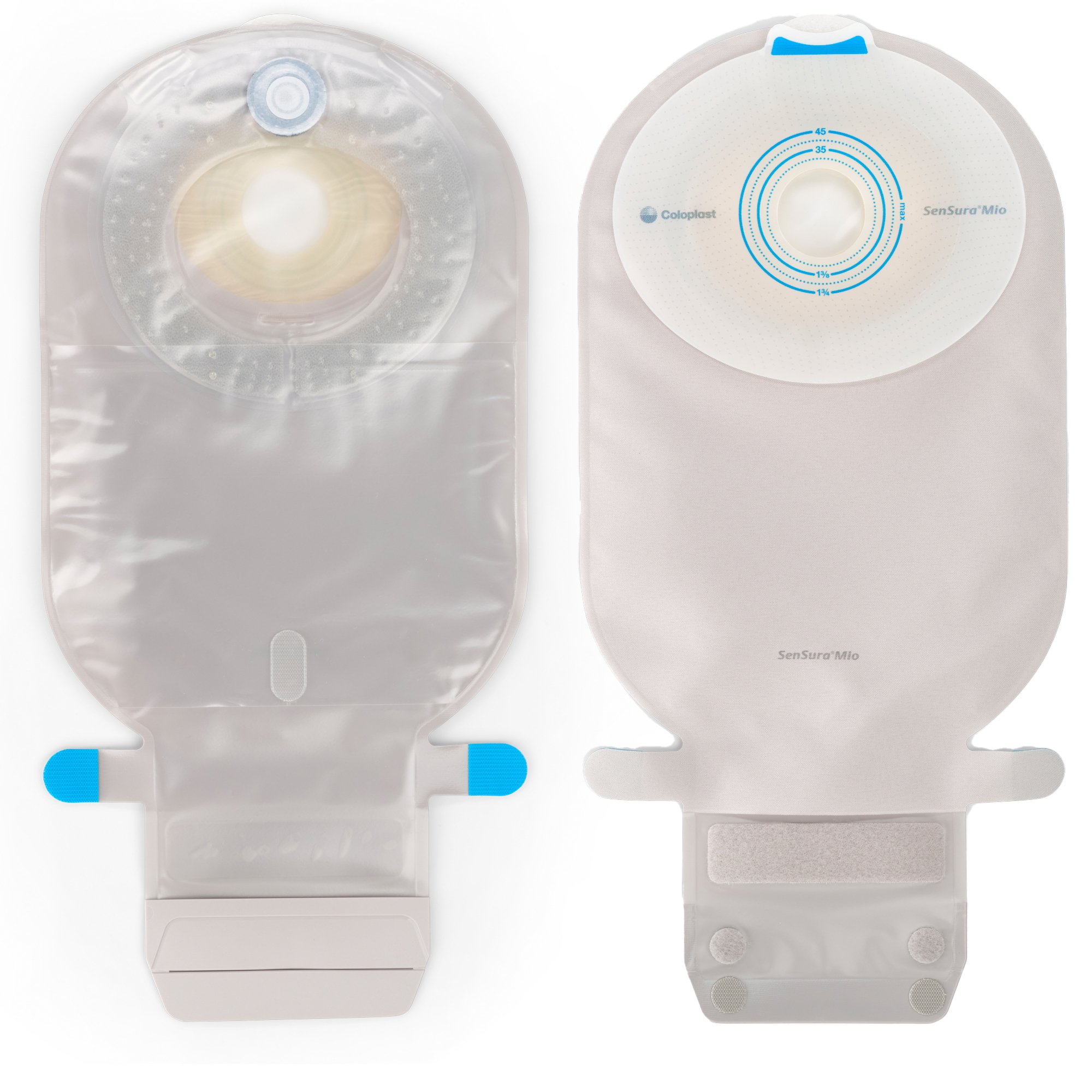 SenSura Mio Flat 1-Piece Transparent Ostomy Pouch, 25 mm Stoma MK 884554