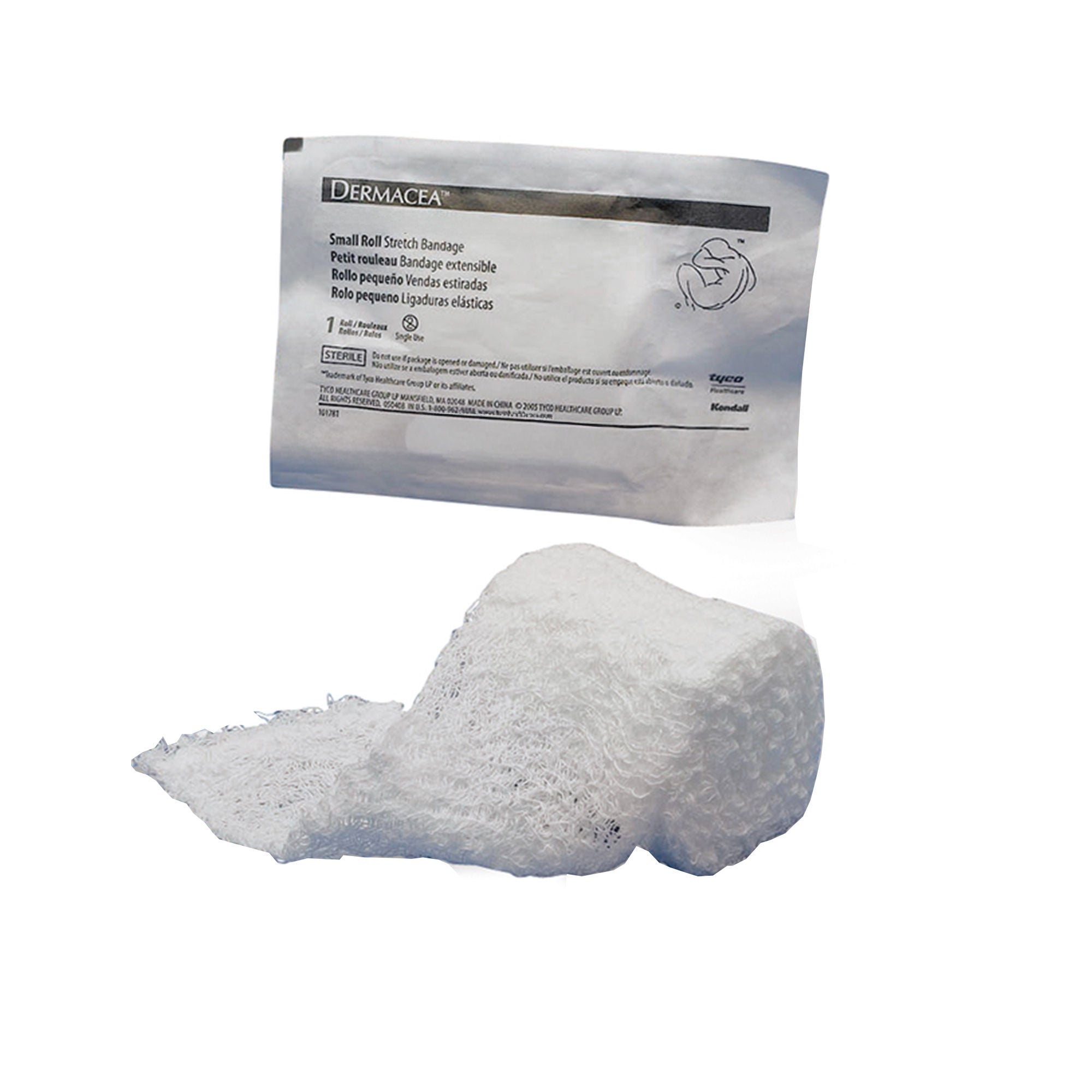 Dermacea Sterile Fluff Bandage Roll, 2 Inch x 4-1/8 Yard, Three-Ply MK 529113
