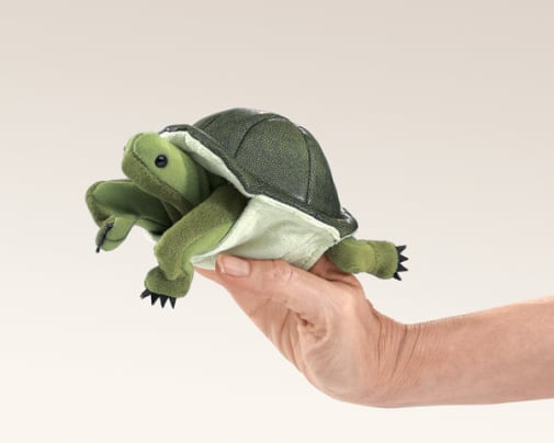 Mini Turtle Finger Puppet