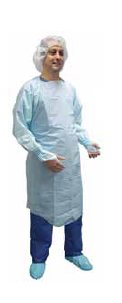 Precept Medical Products Over-the-Head Protective Procedure Gown MK 242392