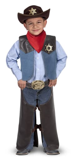 Melissa & Doug Cowboy Role Play Costume Set