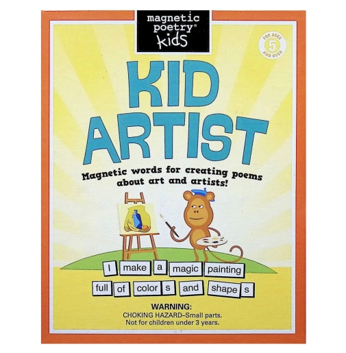 Kid Artist Magnetic Poetry Kit