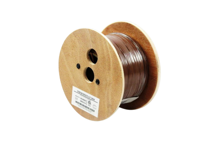 250Ft 20/8 Unshielded CMR Thermostat Cable Solid Copper PVC