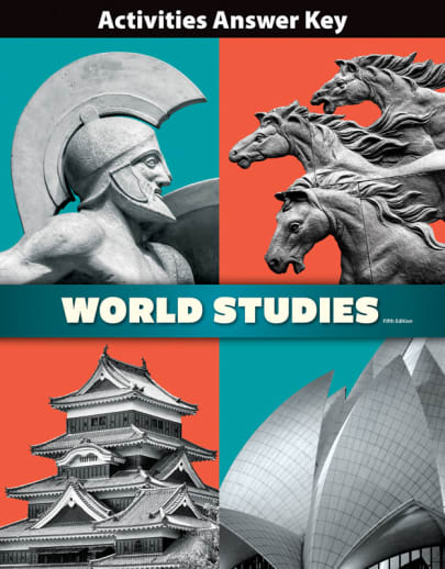 BJU Press World Studies Student Activities Answer Key 5th Edition