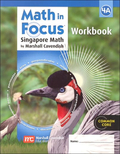 Math in Focus Grade 4 Workbook A