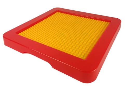 Block Lid for Cube Bin - Red