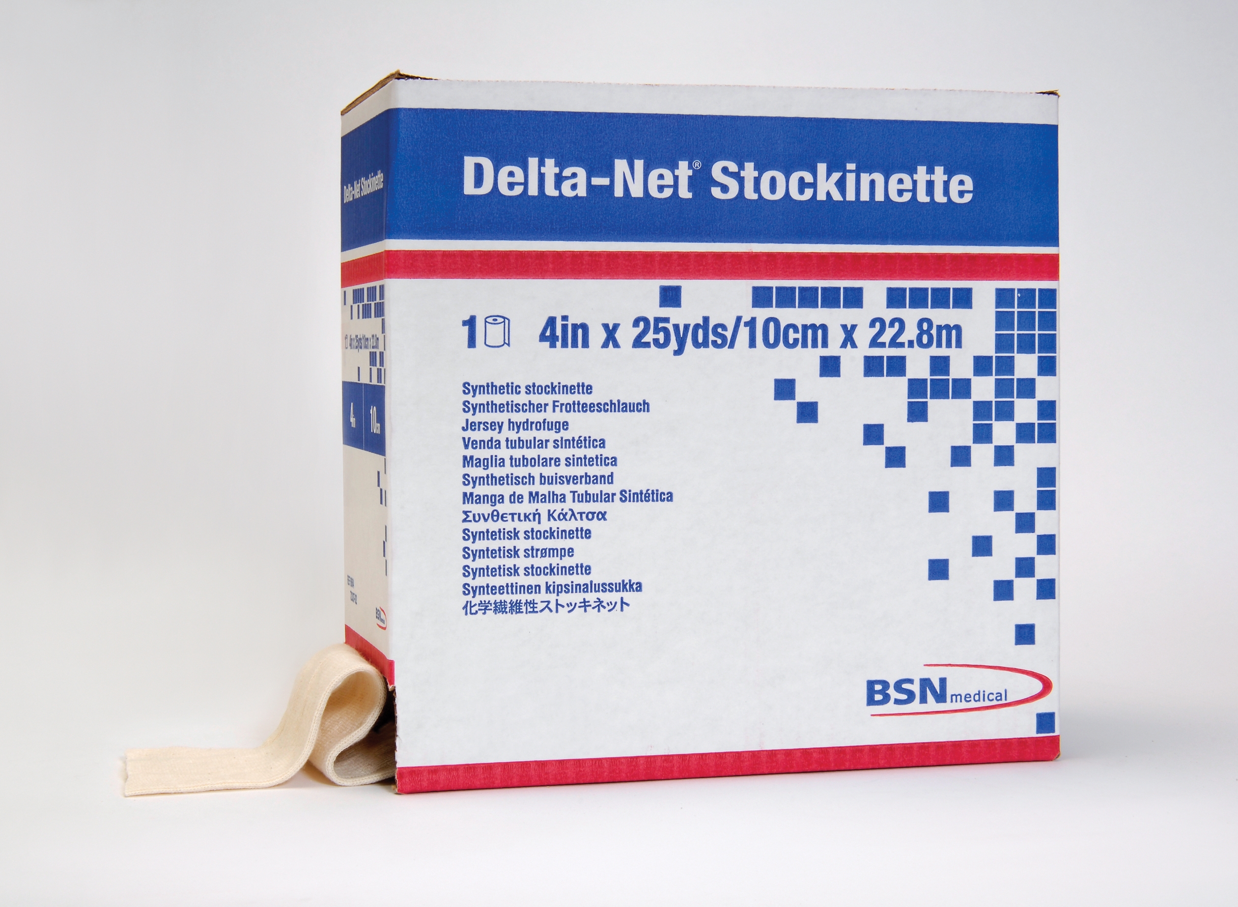 Stockinette Tubular Delta-Net 4 Inch X 25 Yard Synthetic NonSterile MK 368919