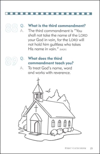 Catholic Catechism Third Commandment