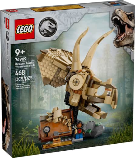 LEGO Jurassic World Dinosaur Fossils: Triceratops Skull