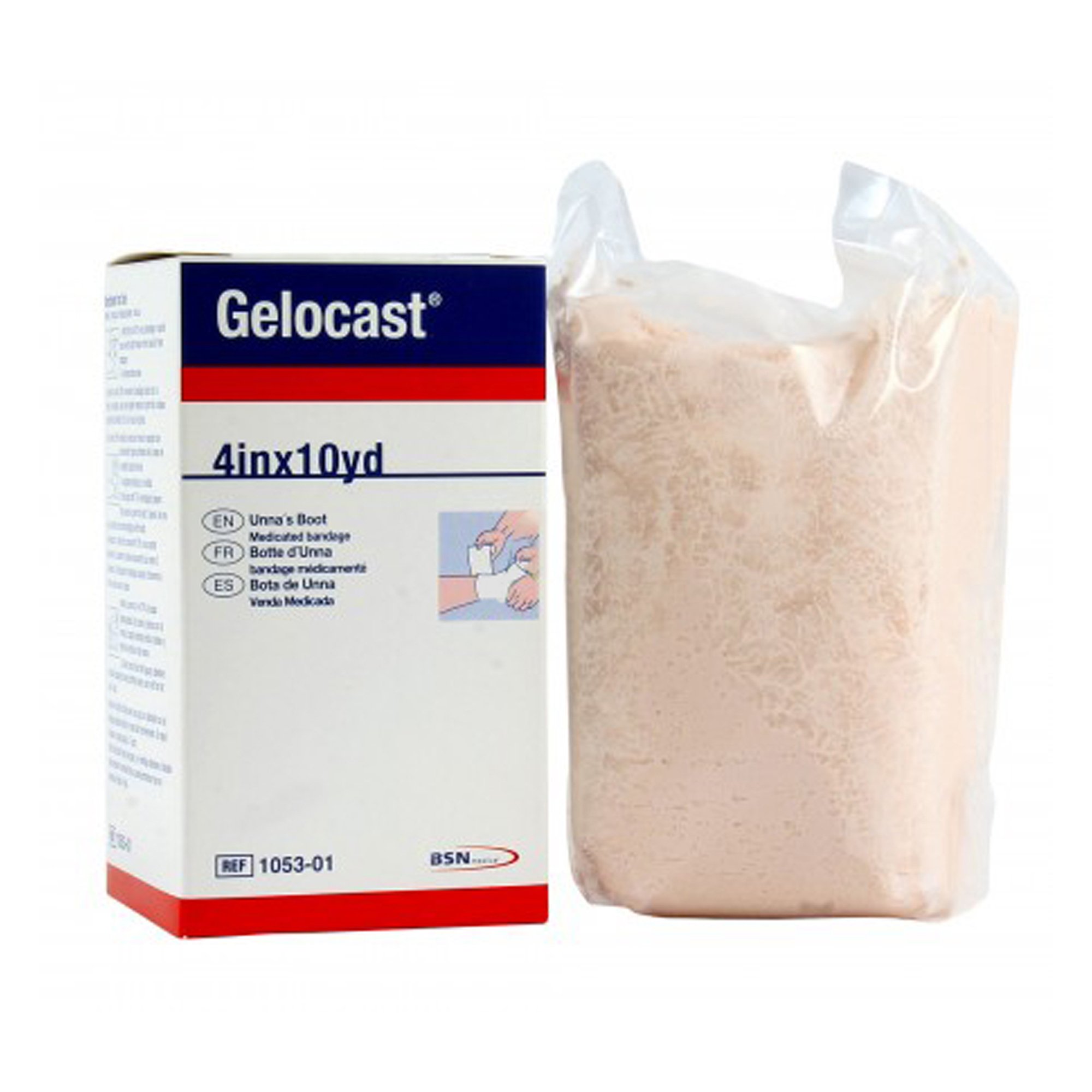 Gelocast Unna Boot with Calamine, 4 Inch x 10 Yard MK 46021