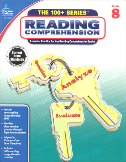 Reading Comprehension - Grade 8 (100+ Series)