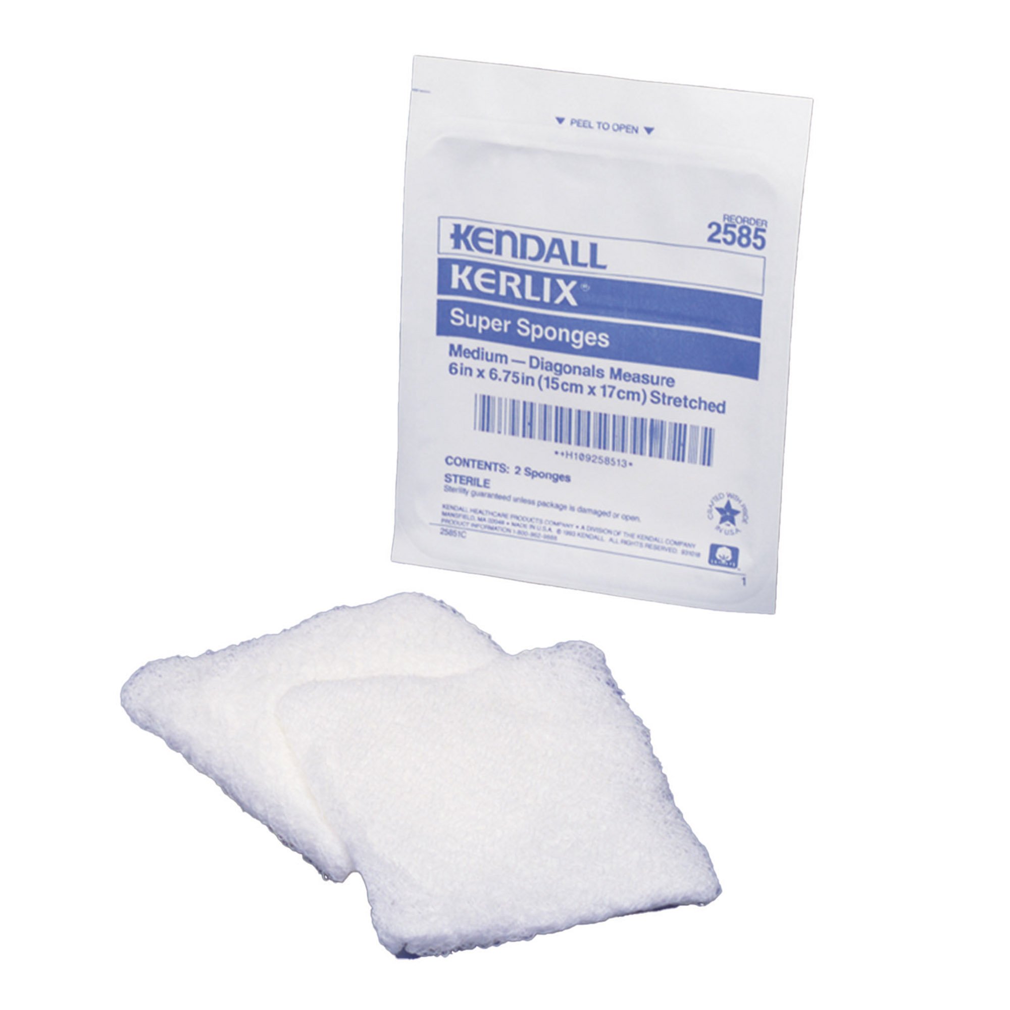 Kerlix Sterile USP Type VII Fluff Dressing, 6 x 6-3/4 Inch, 12-Ply MK 688660