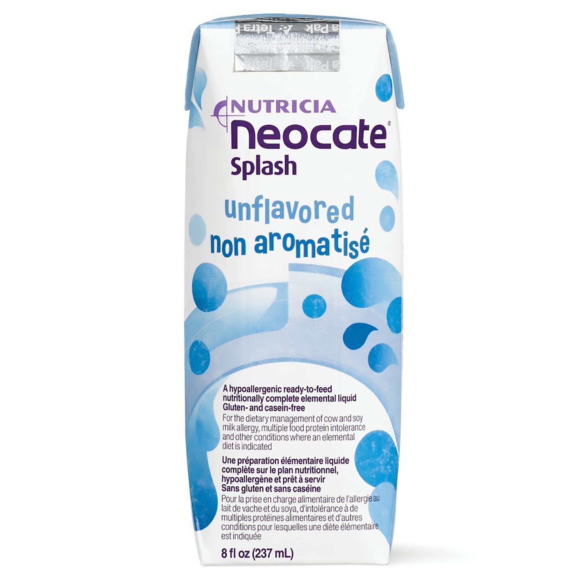 Neocate Splash Hypoallergenic Ready-to-Feed Elemental Liquid, 8-ounce carton MK 873513