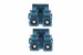 0.5 Meter LC-LC OS2 Fiber Patch Cable, 9/125 Singlemode Duplex