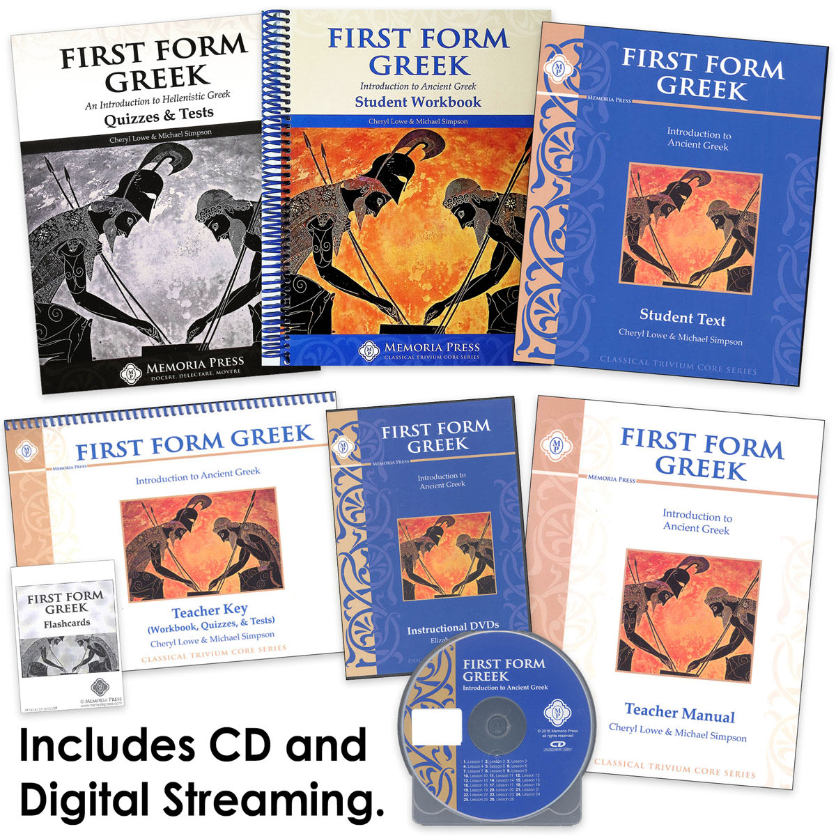 Memoria Press First Form Greek Complete Set
