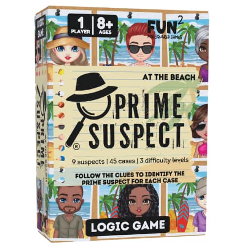 Prime Suspect Logic Game: At the Beach