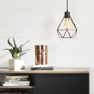 Plog-it - Hanging lamp with geometric shade Plog-it - Hanging lamp with geometric shade