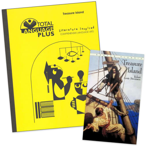 Treasure Island: Total Language Plus Study Guide and Book