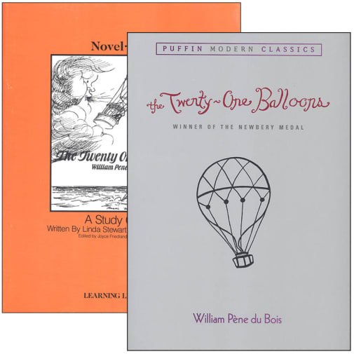Twenty-One Balloons Novel-Ties Study Guide & Book Set
