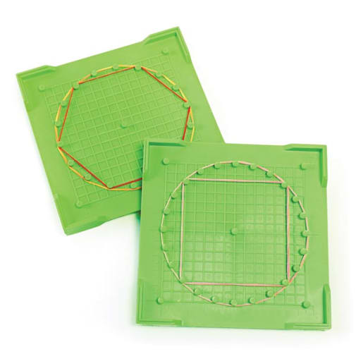 Circular Geoboard Double Sided (5 )