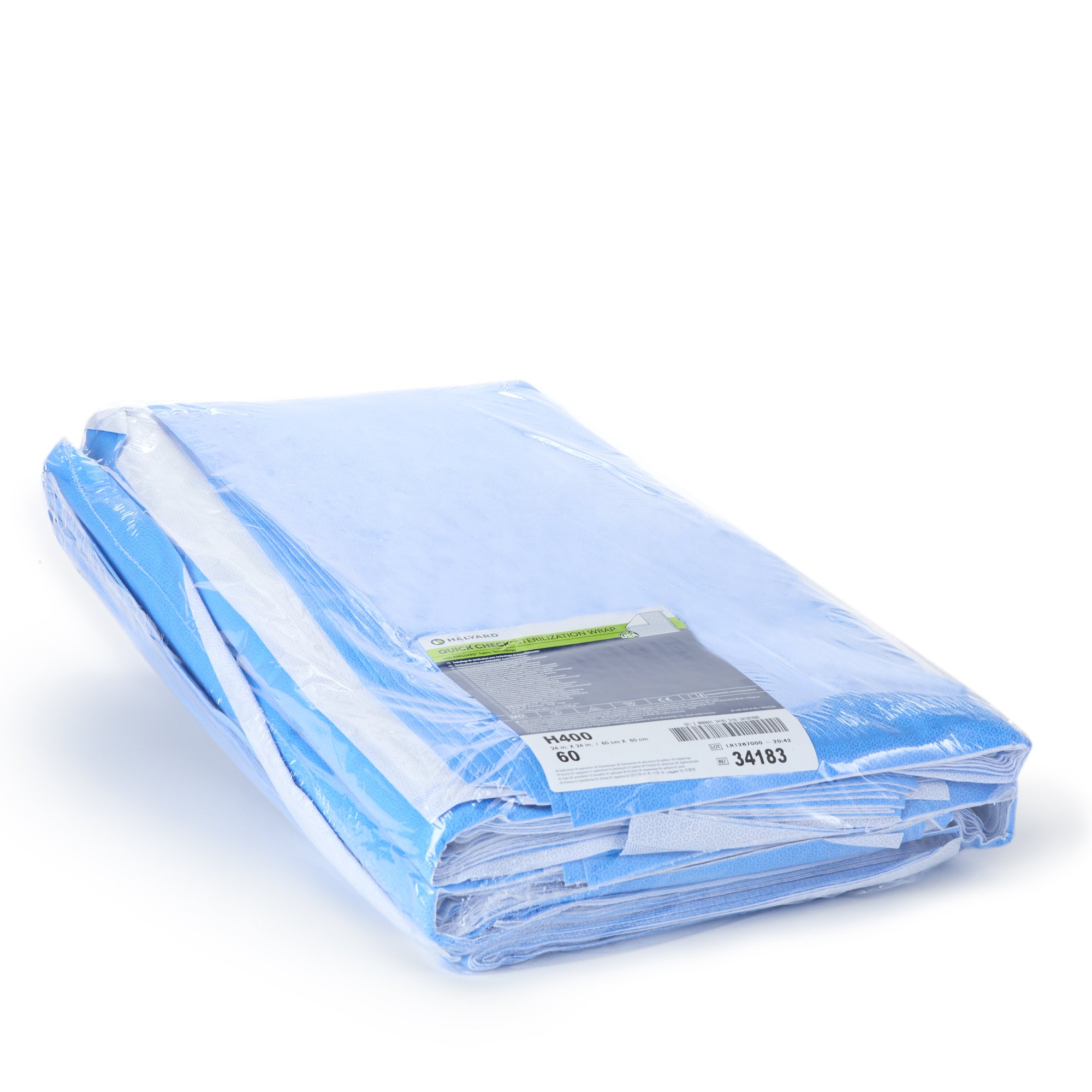 Quick Check H400 Sterilization Wrap, 24 x 24 Inch MK 810872