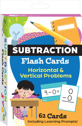 Subtraction Flash Cards
