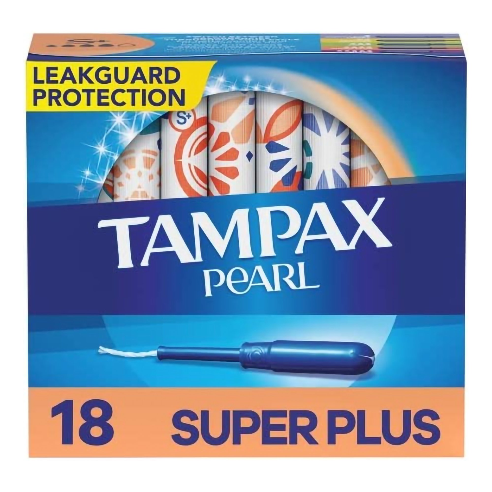 Tampax Pearl Tampons Super Plus Absorbency Unscented MK 1186119