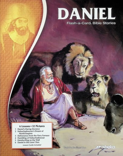 Abeka Daniel Flash-a-Card Bible Stories