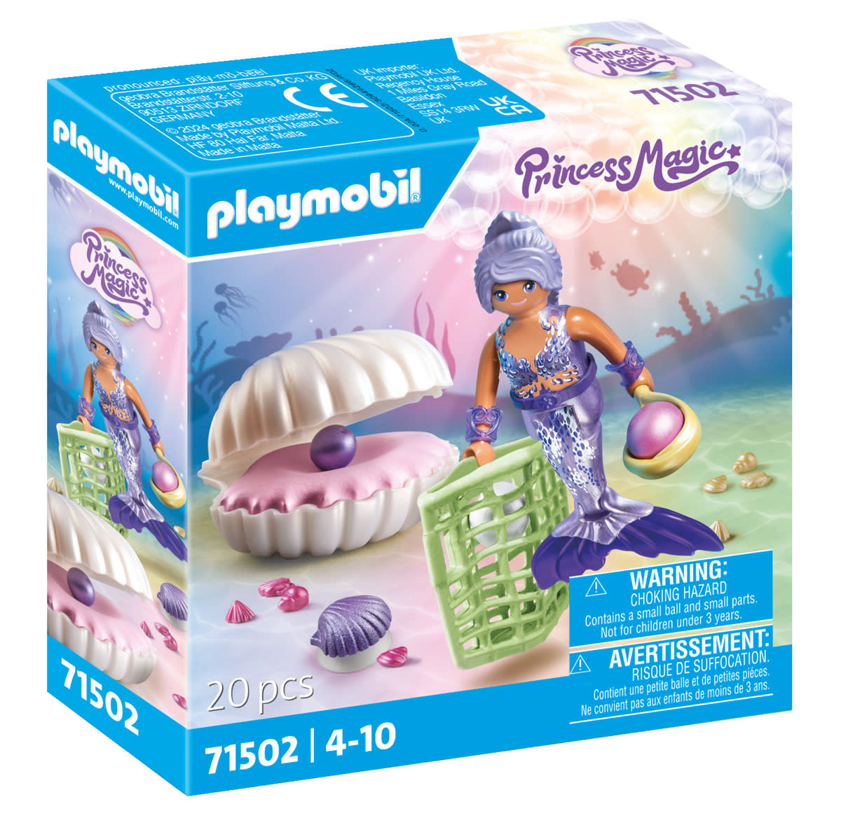 Playmobil Mermaid with Pearl Seashell (Princess Magic)