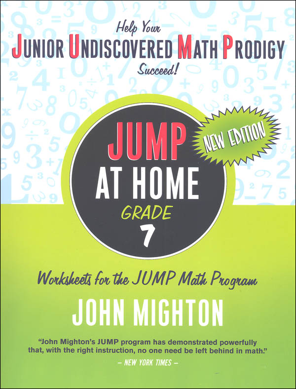 JUMP at Home Grade 7: Worksheets for the JUMP Math Program