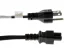 AC Power Cord, 5-15P to C5, 18 AWG, 6ft