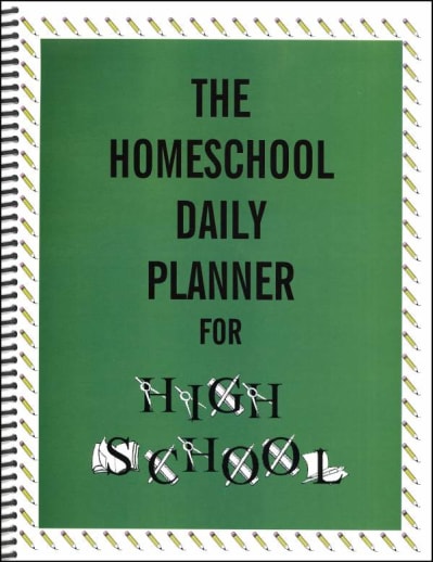 Homeschool Daily Planner for High School