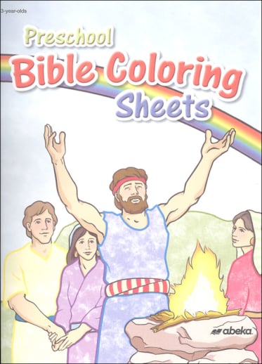 Abeka Preschool Bible Coloring Sheets