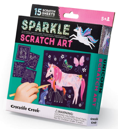 Sparkle Scratch Art - Unicorn