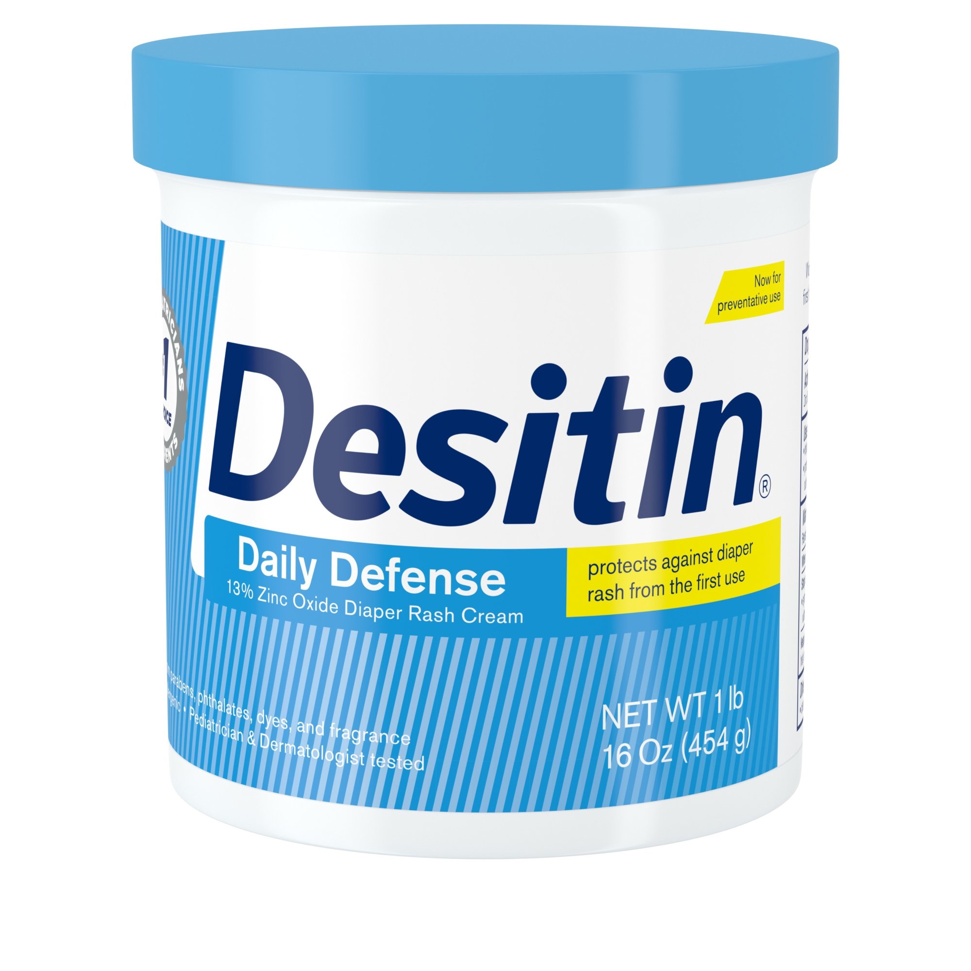 Desitin Rapid Relief Scented Diaper Rash Treatment Cream, 16-ounce jar MK 1068610