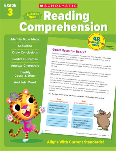 Reading Comprehension Gr 3 (Scholastic Success With)