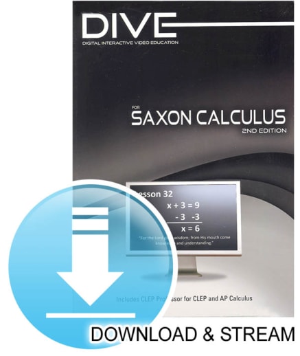 DIVE Download & Stream Saxon Calculus 2nd Edition