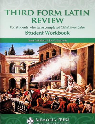 Third Form Latin Review Student Workbook | Memoria Press